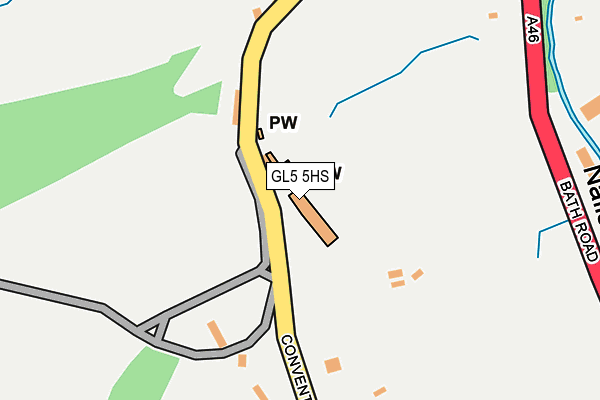 GL5 5HS map - OS OpenMap – Local (Ordnance Survey)