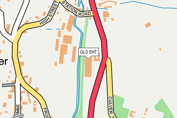 GL5 5HT map - OS OpenMap – Local (Ordnance Survey)