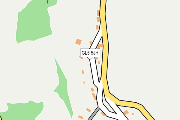 GL5 5JH map - OS OpenMap – Local (Ordnance Survey)
