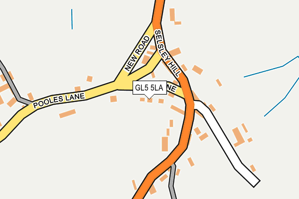 GL5 5LA map - OS OpenMap – Local (Ordnance Survey)