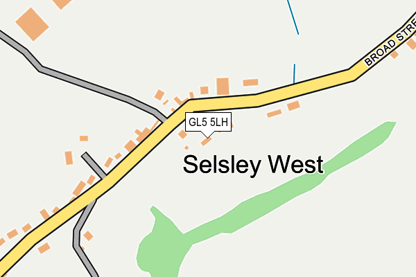 GL5 5LH map - OS OpenMap – Local (Ordnance Survey)