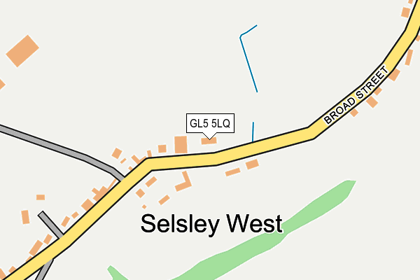 GL5 5LQ map - OS OpenMap – Local (Ordnance Survey)
