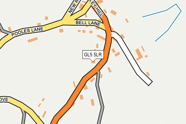 GL5 5LR map - OS OpenMap – Local (Ordnance Survey)