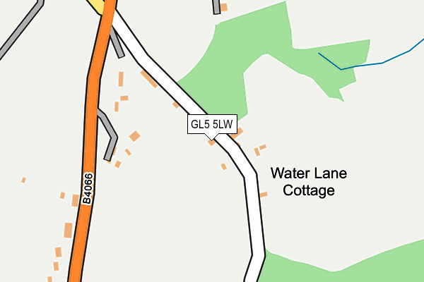 GL5 5LW map - OS OpenMap – Local (Ordnance Survey)