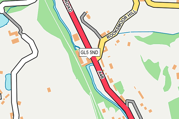 GL5 5ND map - OS OpenMap – Local (Ordnance Survey)