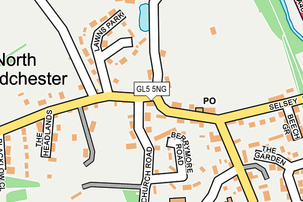 GL5 5NG map - OS OpenMap – Local (Ordnance Survey)