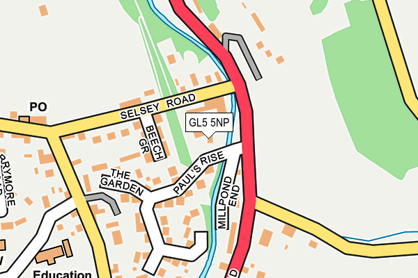 GL5 5NP map - OS OpenMap – Local (Ordnance Survey)