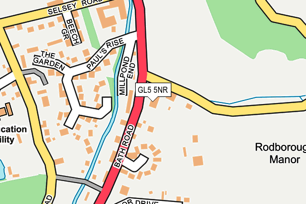 GL5 5NR map - OS OpenMap – Local (Ordnance Survey)