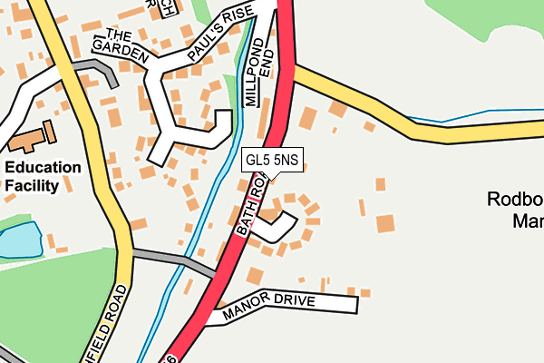 GL5 5NS map - OS OpenMap – Local (Ordnance Survey)