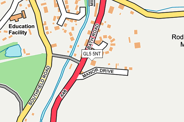 GL5 5NT map - OS OpenMap – Local (Ordnance Survey)