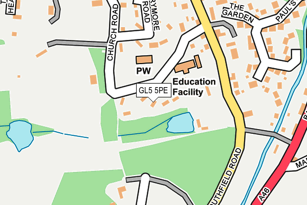 GL5 5PE map - OS OpenMap – Local (Ordnance Survey)