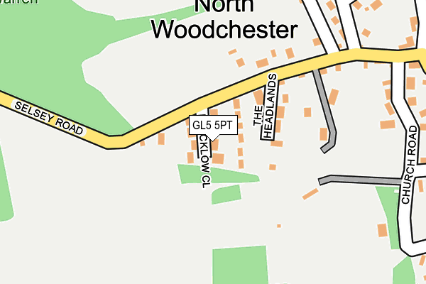 Map of WILL DEAN LTD at local scale
