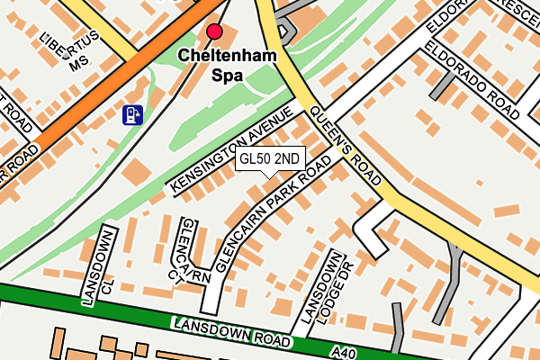 GL50 2ND map - OS OpenMap – Local (Ordnance Survey)
