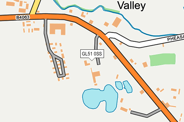 GL51 0SS map - OS OpenMap – Local (Ordnance Survey)