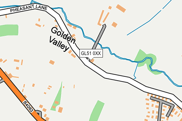 GL51 0XX map - OS OpenMap – Local (Ordnance Survey)