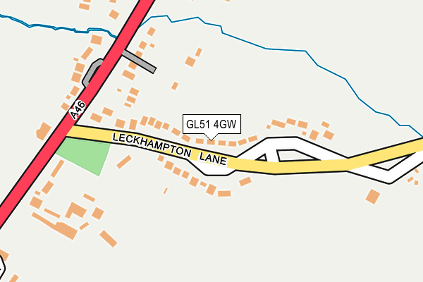 Map of CLEEVELY ELECTRICS LTD at local scale
