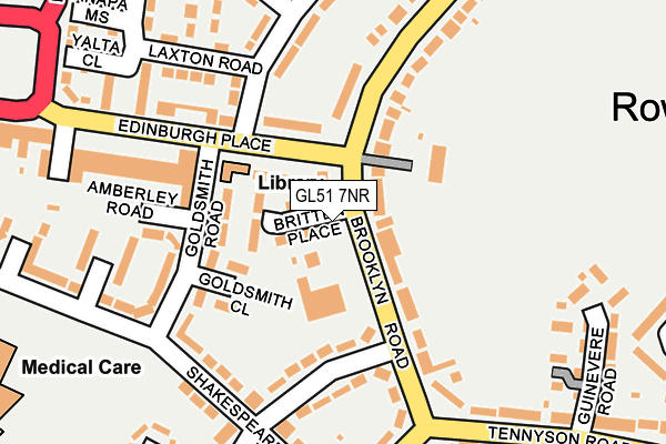 GL51 7NR map - OS OpenMap – Local (Ordnance Survey)