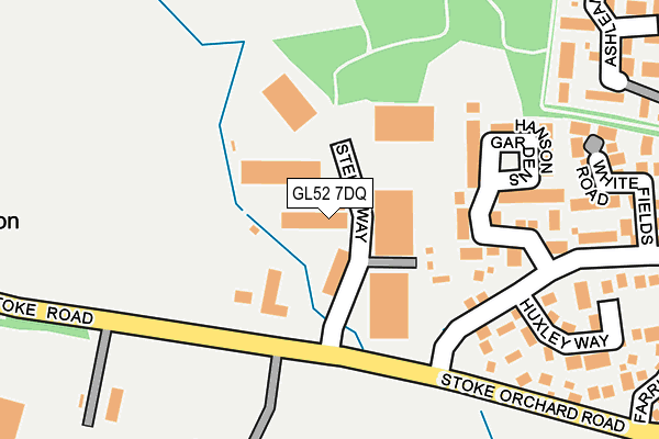 Map of JENNA ZOE LIMITED at local scale