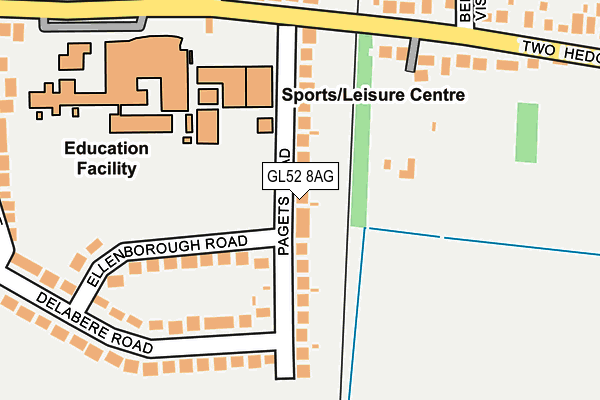 Map of DUCT HUNT LIMITED at local scale