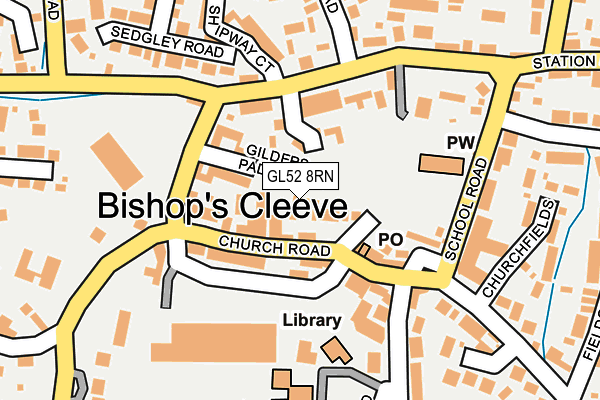 Map of CLEEVE RESIDENTIAL LETTINGS LTD at local scale