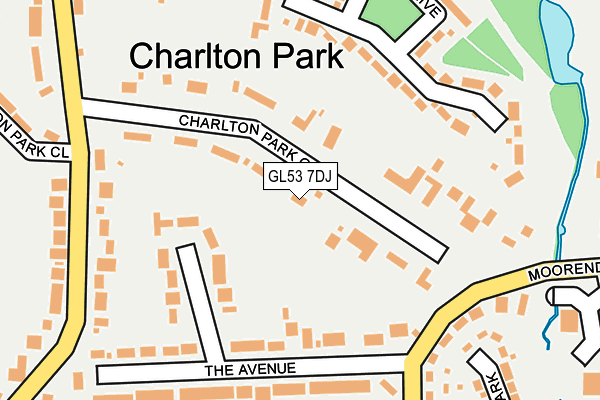 Map of CHARLTON INVESTMENT PARTNERSHIP LTD at local scale