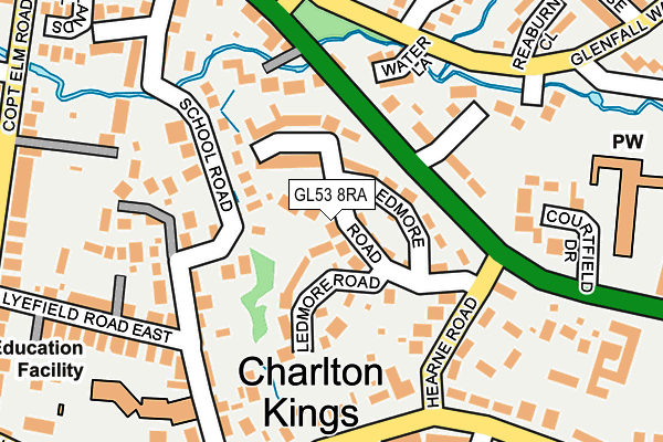 Map of CHELTPROPS LIMITED at local scale