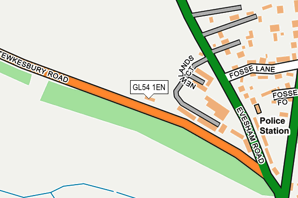 GL54 1EN map - OS OpenMap – Local (Ordnance Survey)