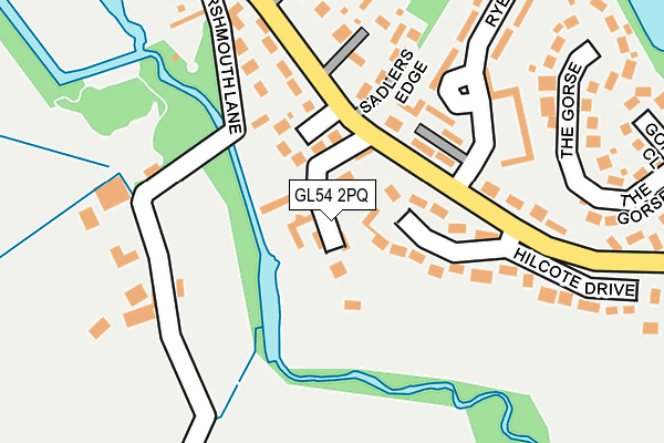 GL54 2PQ map - OS OpenMap – Local (Ordnance Survey)
