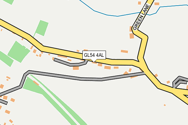 GL54 4AL map - OS OpenMap – Local (Ordnance Survey)