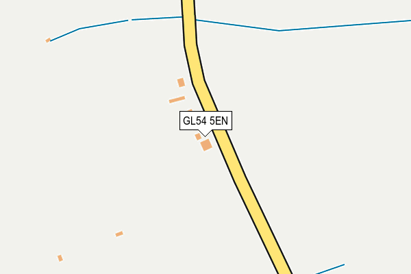 GL54 5EN map - OS OpenMap – Local (Ordnance Survey)