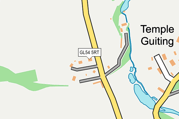 GL54 5RT map - OS OpenMap – Local (Ordnance Survey)