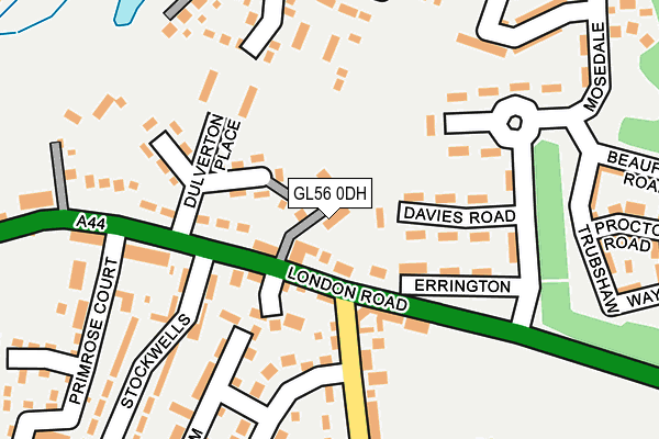 GL56 0DH map - OS OpenMap – Local (Ordnance Survey)