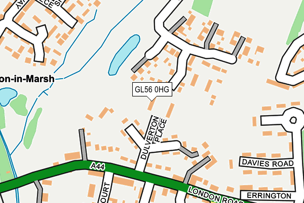 GL56 0HG map - OS OpenMap – Local (Ordnance Survey)