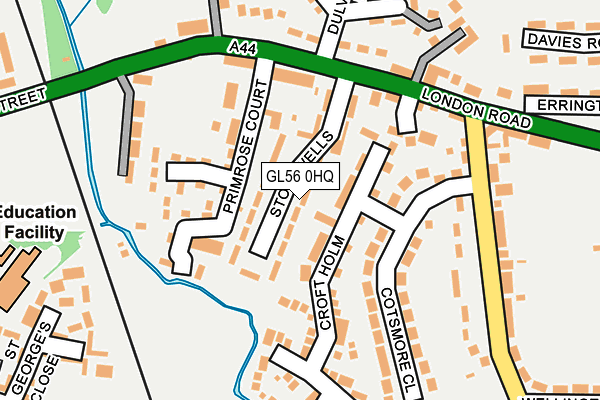 GL56 0HQ map - OS OpenMap – Local (Ordnance Survey)