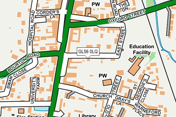 Map of MERCHANDISE BRANDING LIMITED at local scale