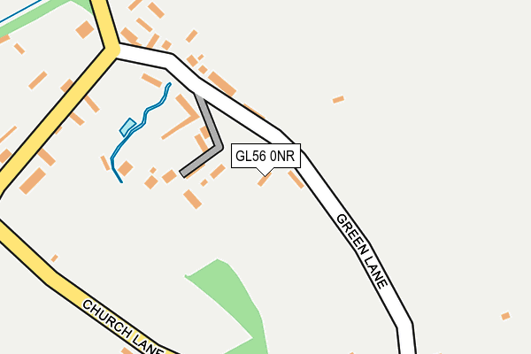 GL56 0NR map - OS OpenMap – Local (Ordnance Survey)