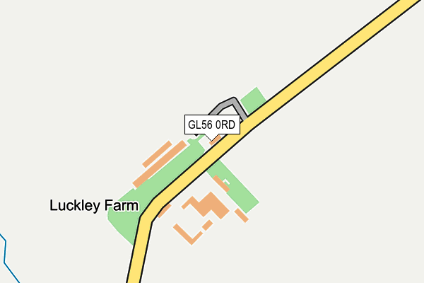 GL56 0RD map - OS OpenMap – Local (Ordnance Survey)