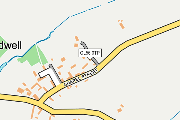 GL56 0TP map - OS OpenMap – Local (Ordnance Survey)