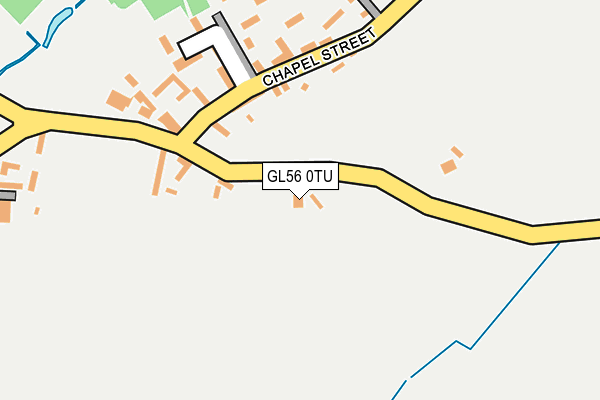 GL56 0TU map - OS OpenMap – Local (Ordnance Survey)