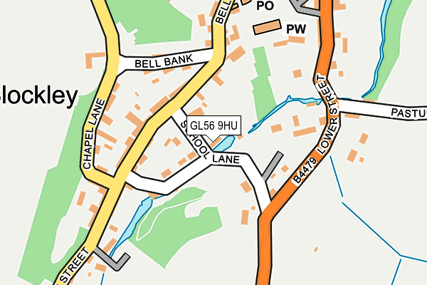 GL56 9HU map - OS OpenMap – Local (Ordnance Survey)