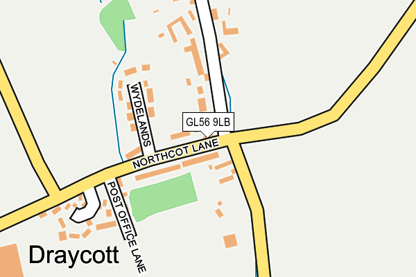 GL56 9LB map - OS OpenMap – Local (Ordnance Survey)