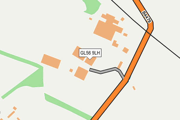 GL56 9LH map - OS OpenMap – Local (Ordnance Survey)