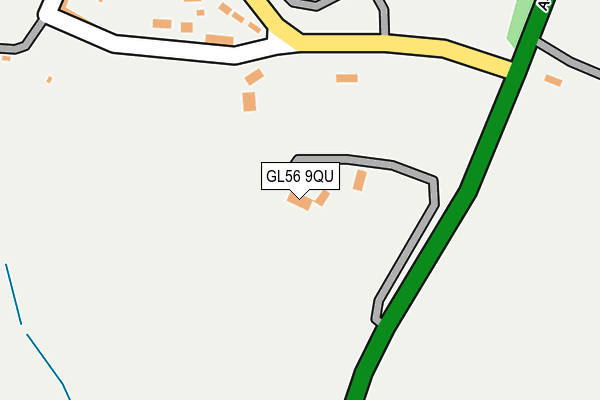 GL56 9QU map - OS OpenMap – Local (Ordnance Survey)