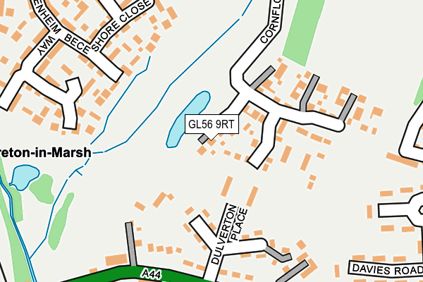 GL56 9RT map - OS OpenMap – Local (Ordnance Survey)