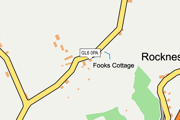 GL6 0PA map - OS OpenMap – Local (Ordnance Survey)