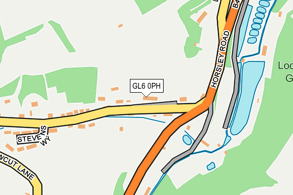 GL6 0PH map - OS OpenMap – Local (Ordnance Survey)