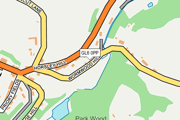 GL6 0PP map - OS OpenMap – Local (Ordnance Survey)