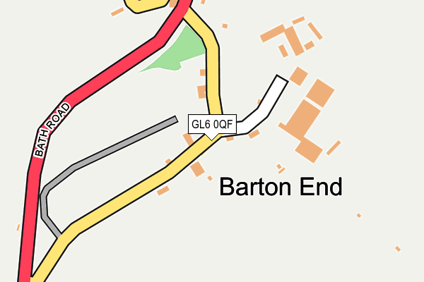GL6 0QF map - OS OpenMap – Local (Ordnance Survey)