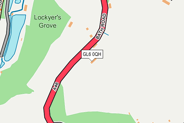 GL6 0QH map - OS OpenMap – Local (Ordnance Survey)