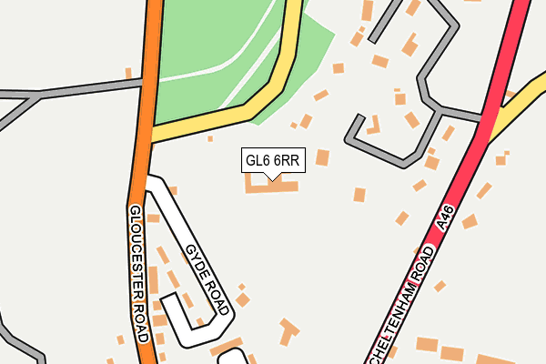 GL6 6RR map - OS OpenMap – Local (Ordnance Survey)